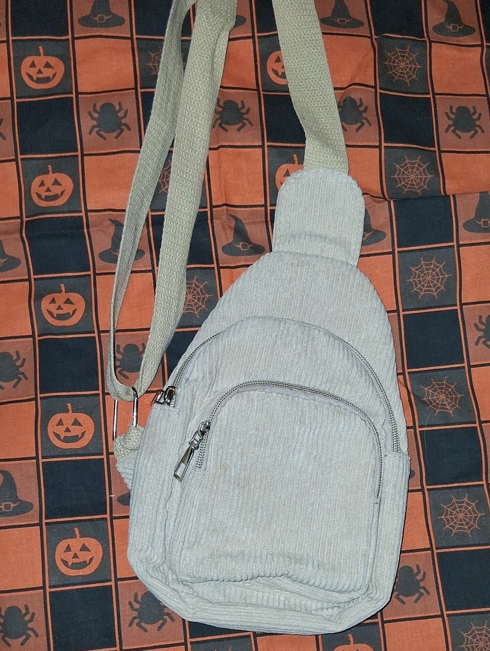 Casual Women's Light Gray Sling Bag - Versatile Everyday Crossbody